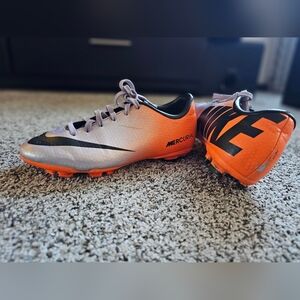 Nike Mercurial Victory IV FG Metallic Mach Purple Black Total Orange 1Y